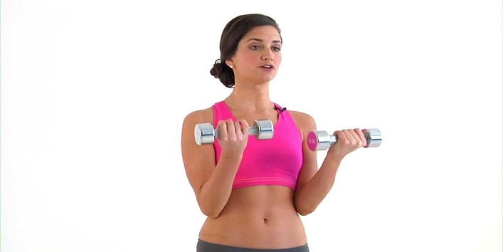how to do bicep curls